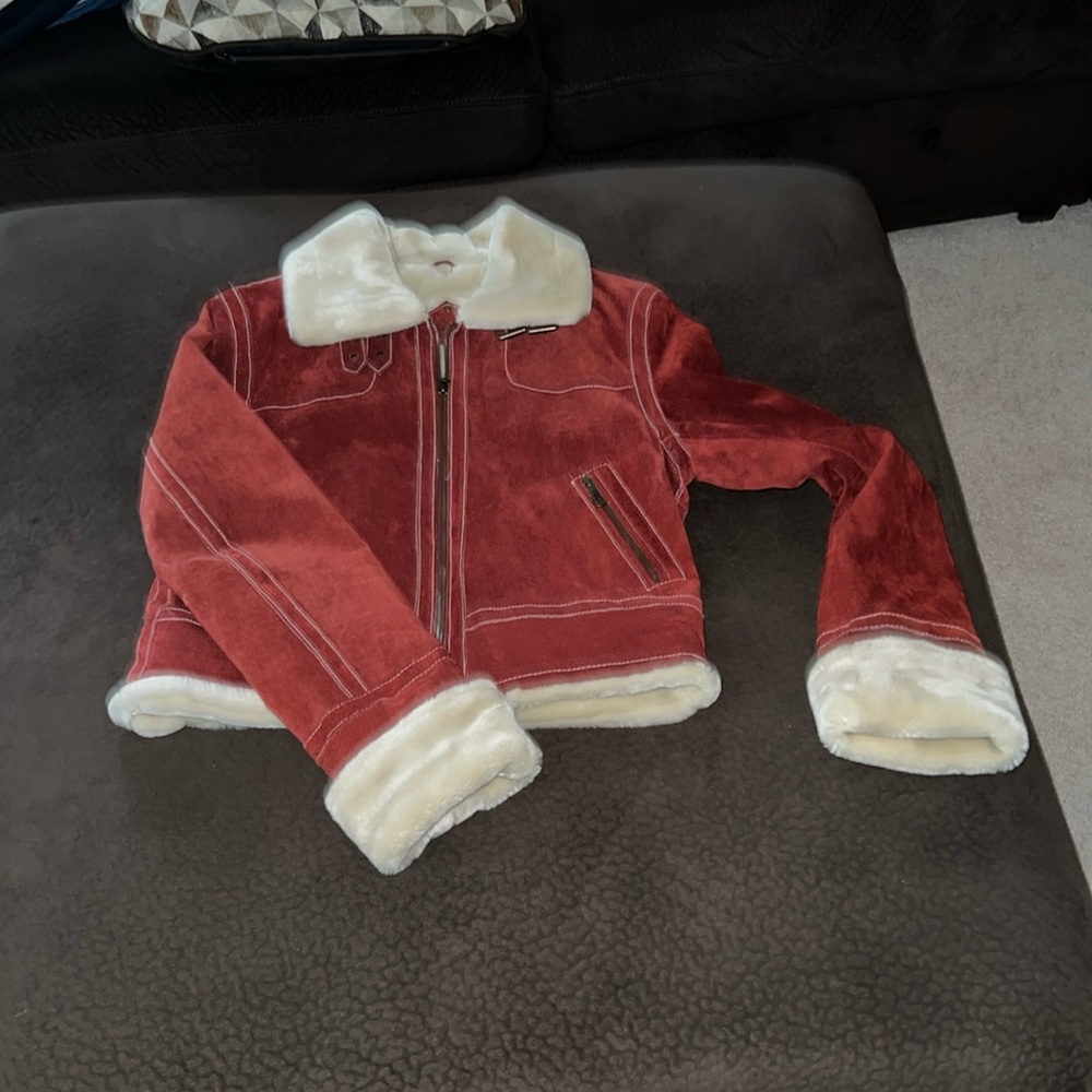 Wilson’s Faux Shearling Bomber Jacket